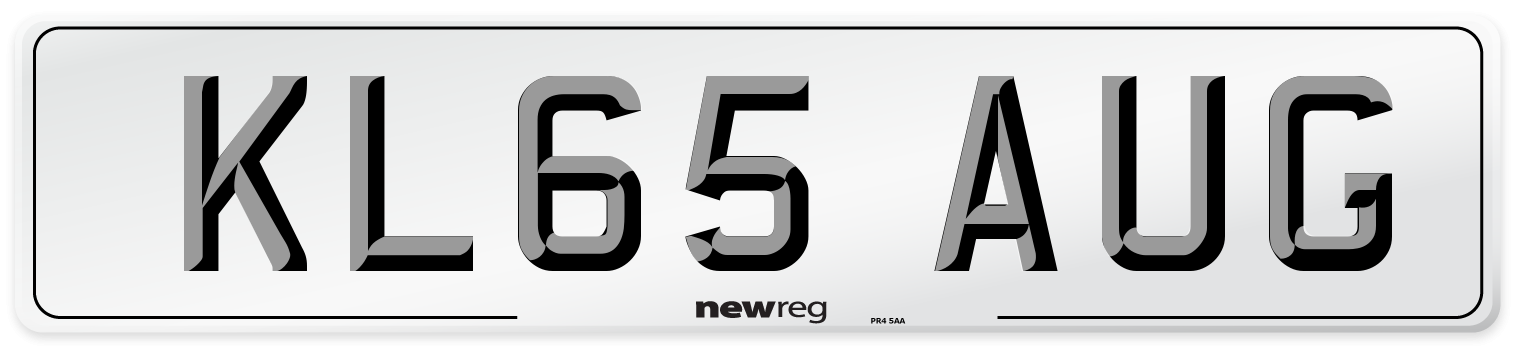 KL65 AUG Number Plate from New Reg